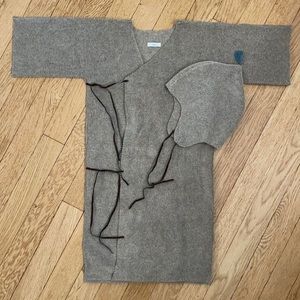 Makie Fleece Kimono Bunting with matching hat